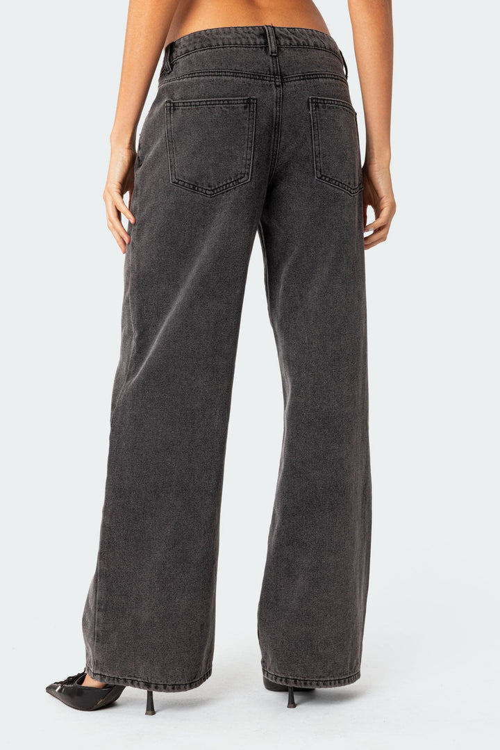 Jeans Flair Taille Basse Verena pour un Style Tendance et Confort Optimal