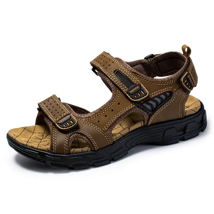 ComfortStep - Sandales ultra confortables avec double boucle et semelle ergonomique pour un soutien supplémentaire
