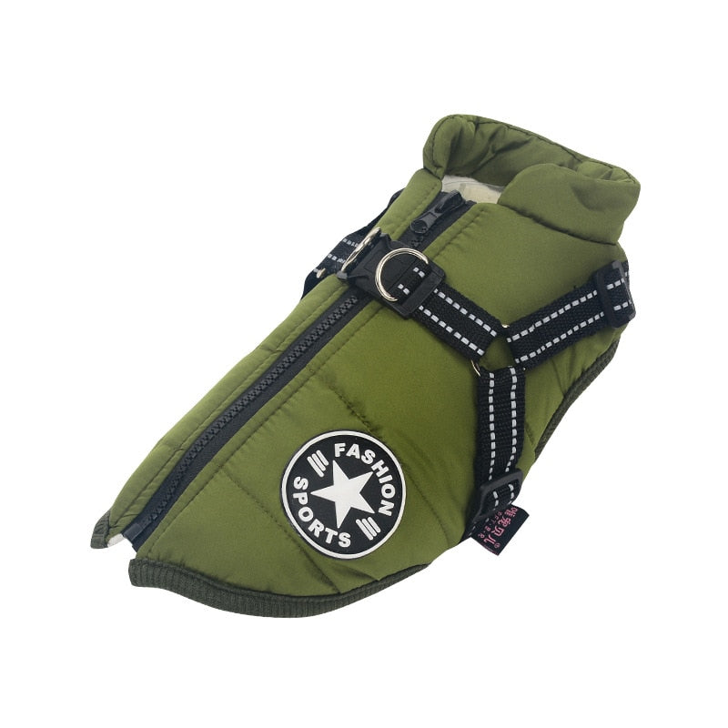 Lightweight, waterproof dog coat for summer and autumn walks