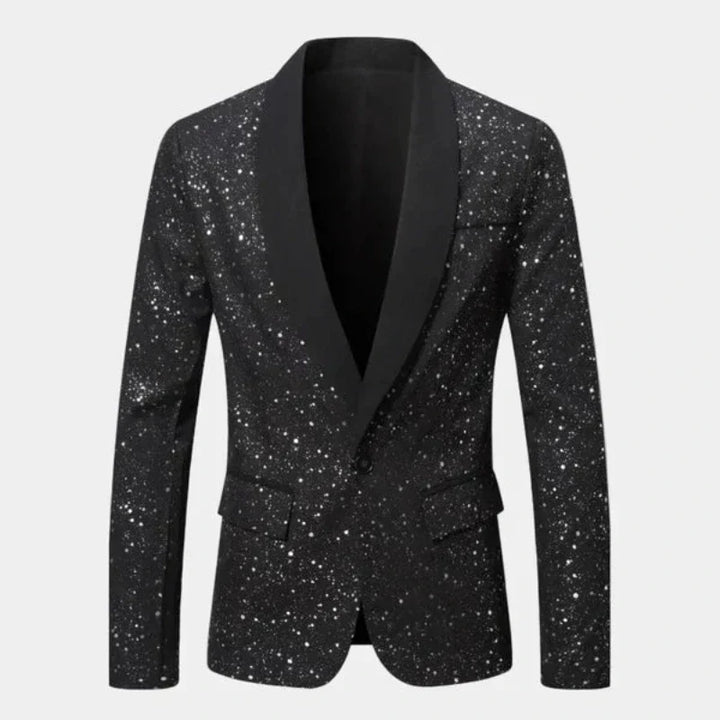 Veste de smoking pour homme en laine, de soirée, automnale et pailletée