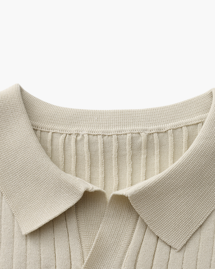 Christian | Polo-Shirt à Manches Courtes en Coton Piqué pour un Look Élégant et Classique