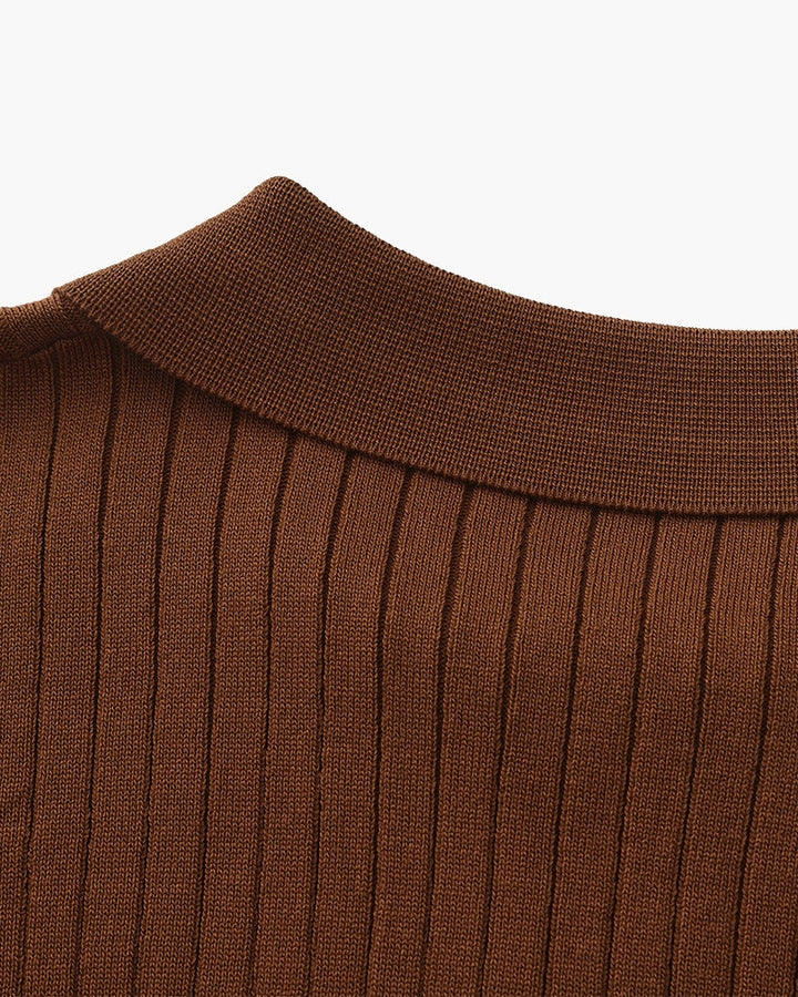 Christian | Polo-Shirt à Manches Courtes en Coton Piqué pour un Look Élégant et Classique