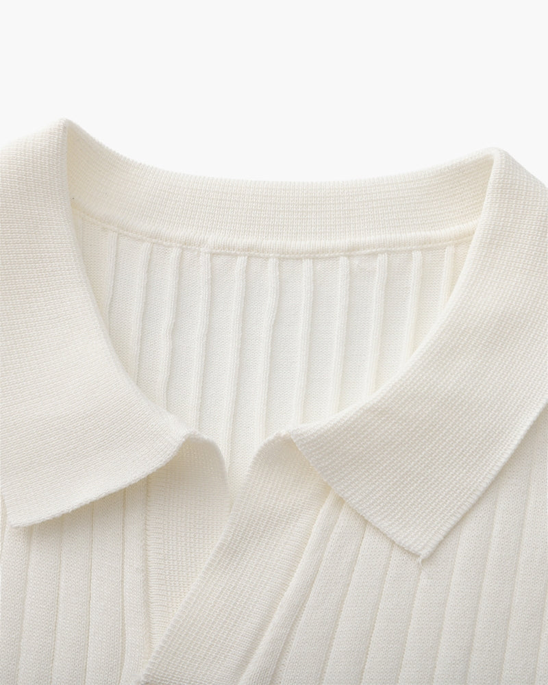 Christian | Polo-Shirt à Manches Courtes en Coton Piqué pour un Look Élégant et Classique