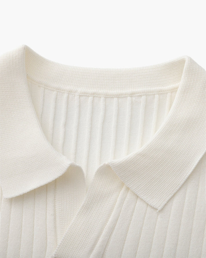 Christian | Polo-Shirt à Manches Courtes en Coton Piqué pour un Look Élégant et Classique