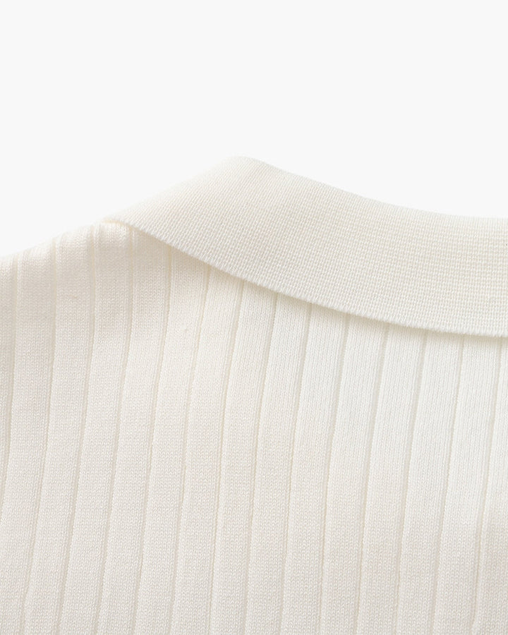 Christian | Polo-Shirt à Manches Courtes en Coton Piqué pour un Look Élégant et Classique