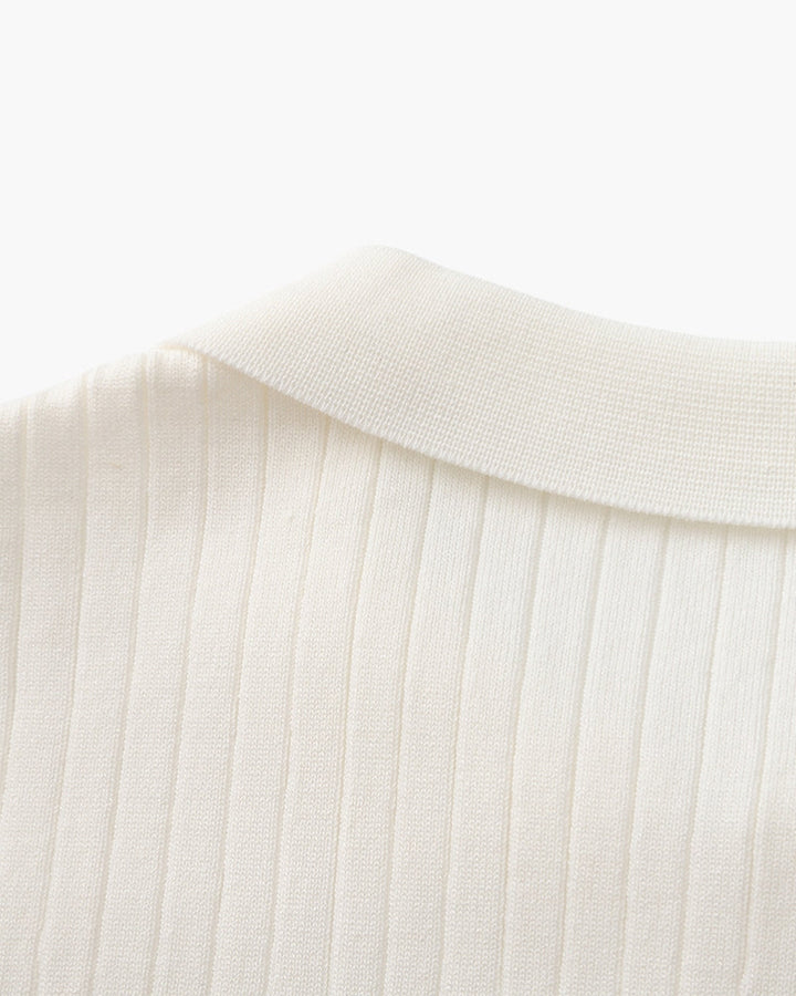 Christian | Polo-Shirt à Manches Courtes en Coton Piqué pour un Look Élégant et Classique