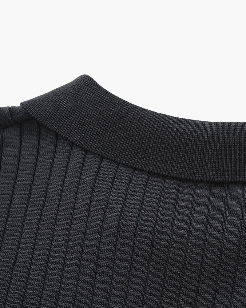 Christian | Polo-Shirt à Manches Courtes en Coton Piqué pour un Look Élégant et Classique
