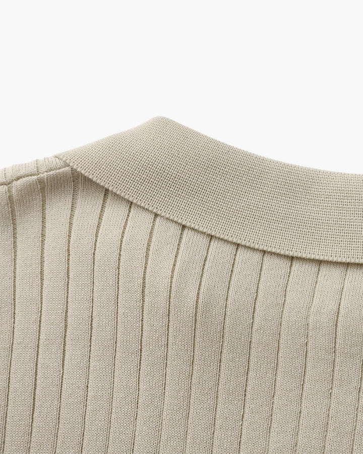 Christian | Polo-Shirt à Manches Courtes en Coton Piqué pour un Look Élégant et Classique