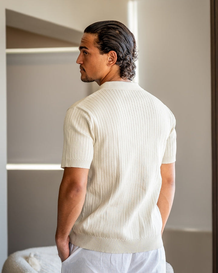 Christian | Polo-Shirt à Manches Courtes en Coton Piqué pour un Look Élégant et Classique