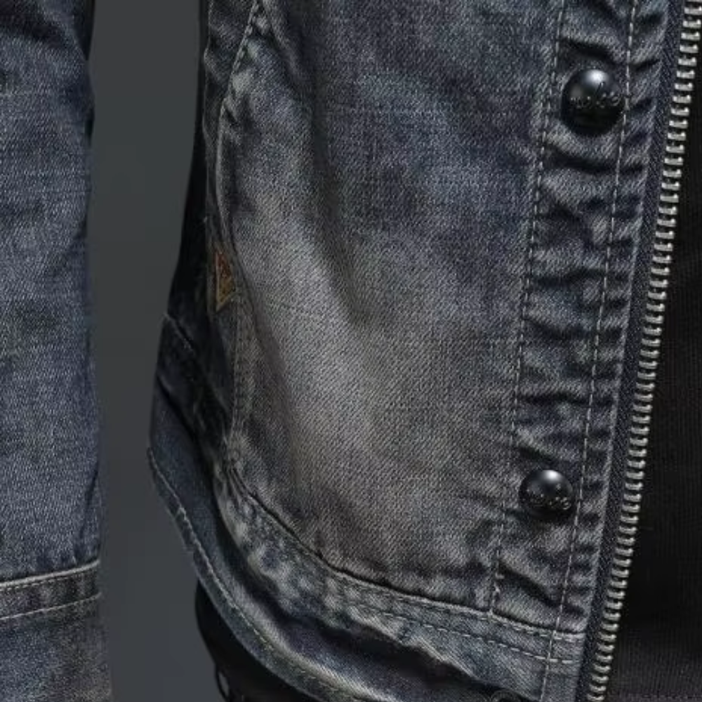 NATHAN - Trendy denim jacket for men