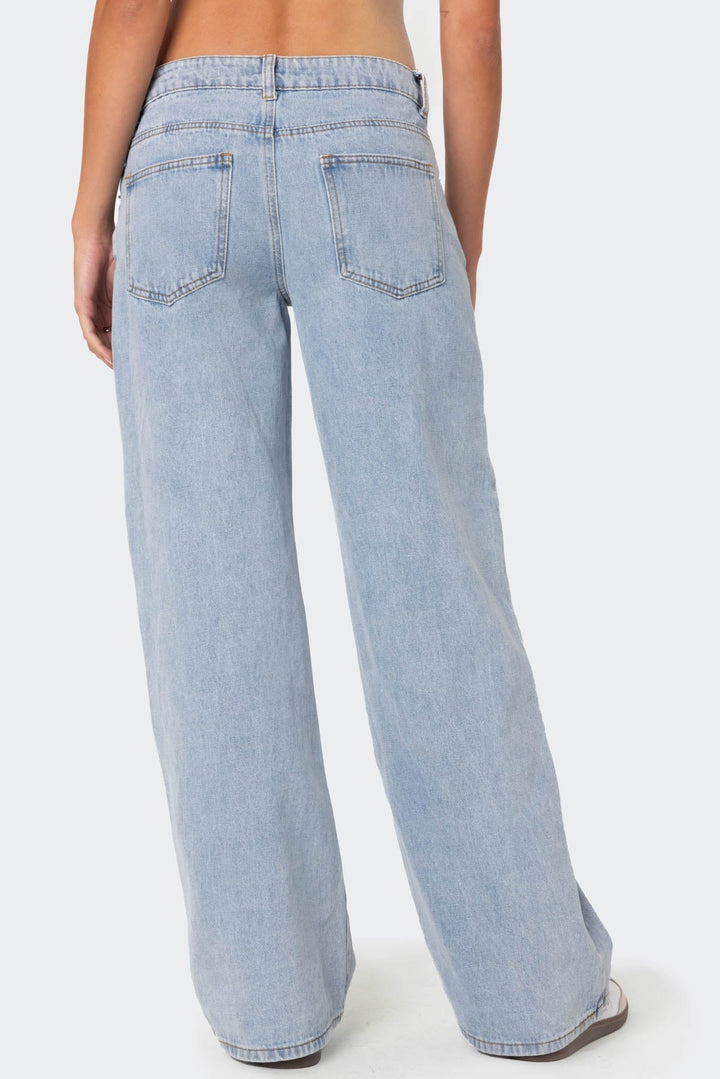 Jeans Flair Taille Basse Verena pour un Style Tendance et Confort Optimal