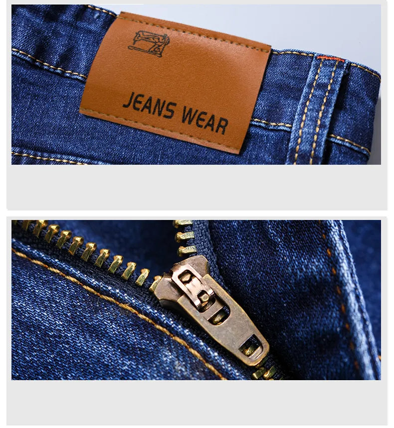 Jeans Slim Fit Stretch pour Hommes - Un Jean Confortable et Élégant