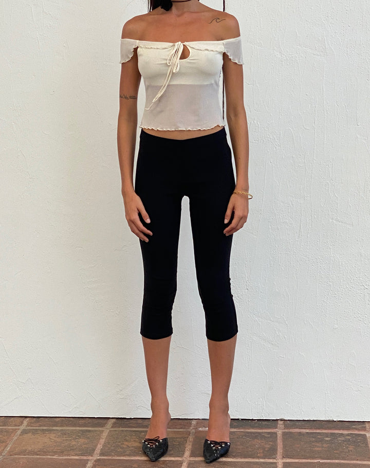 Amely - Capri croisé élégant pour un look sophistiqué et tendance