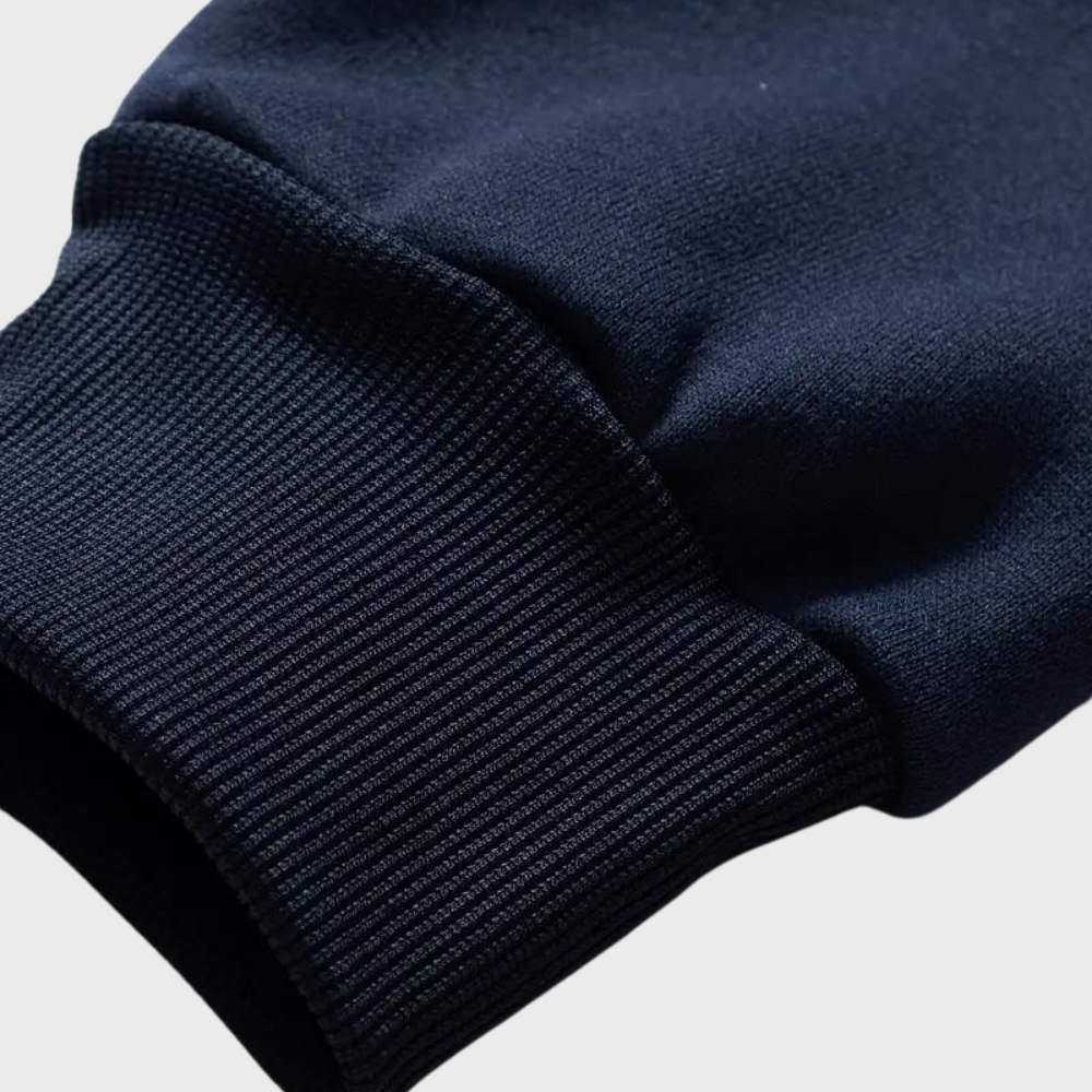 Elegant men's hoodie with adjustable hood - Niels Collection