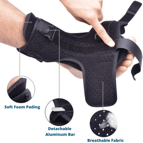 Night splint for plantar fasciitis and heel pain - DorsalCare