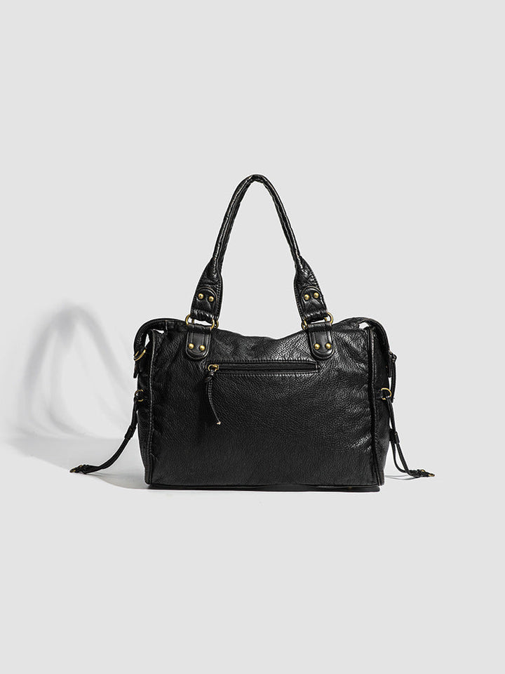 Sac cabas femme pour ordinateur portable grand format avec bandoulière pour l’automne
