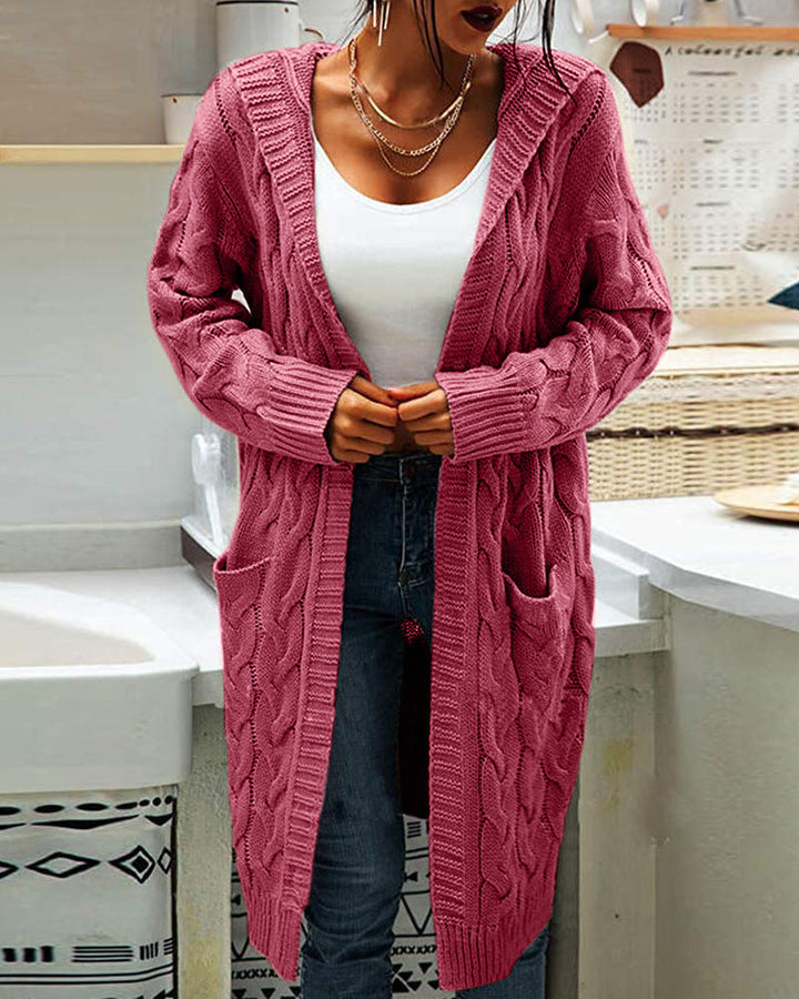 Women's knitted sweater-style vest for layering in fall and winter