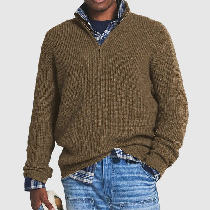 Jérôme™ - Pull zippé en coton