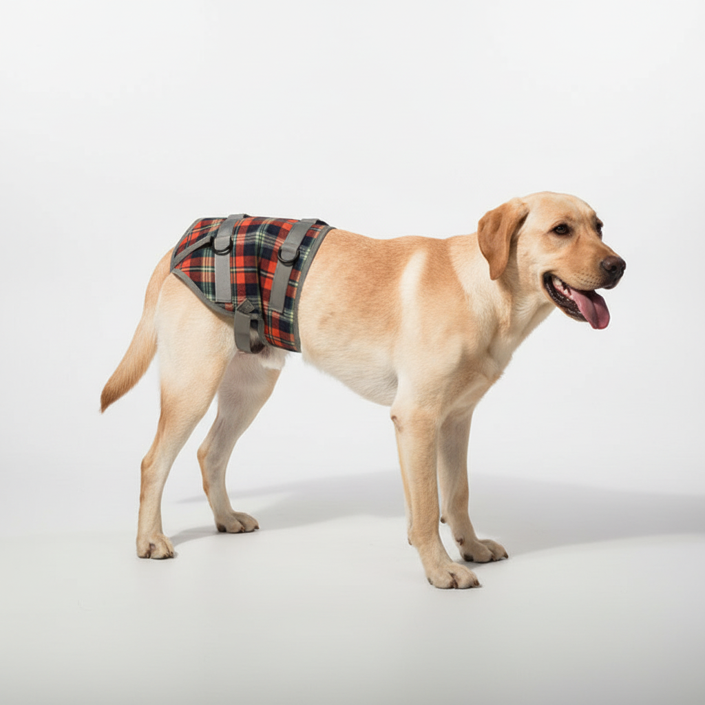 Harnais orthopédique pour chien en nylon soutien membres arrière ajustable automne