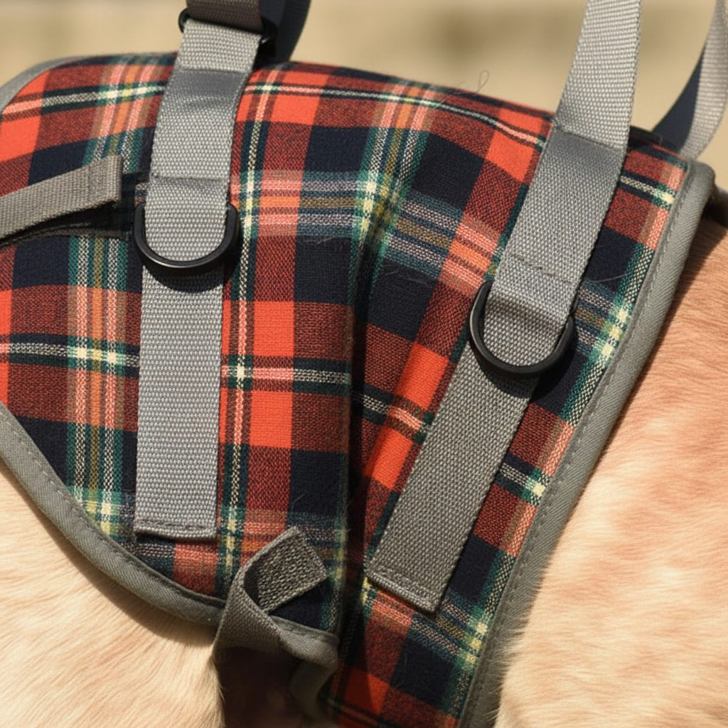 Harnais orthopédique pour chien en nylon soutien membres arrière ajustable automne
