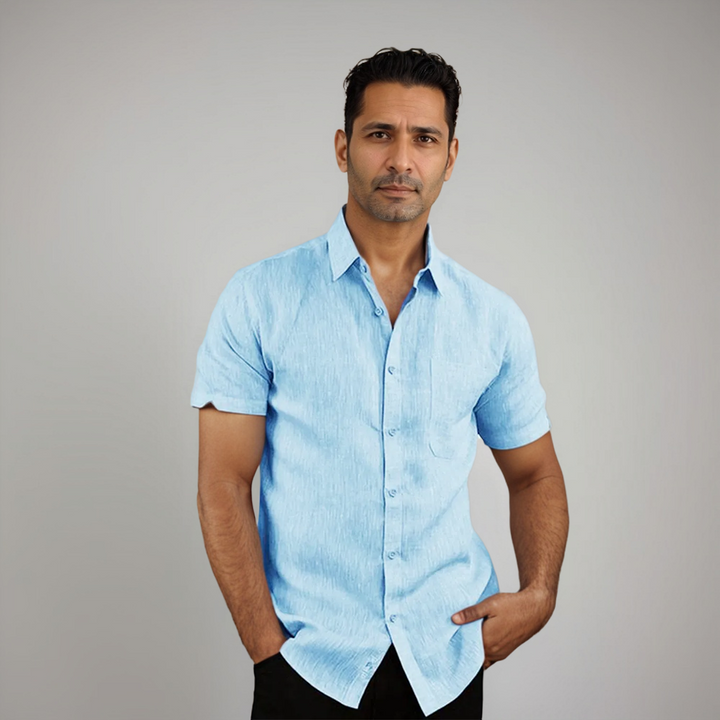 Aurelio | Chemises à manches courtes élégantes pour hommes, adaptées à toutes les occasions.