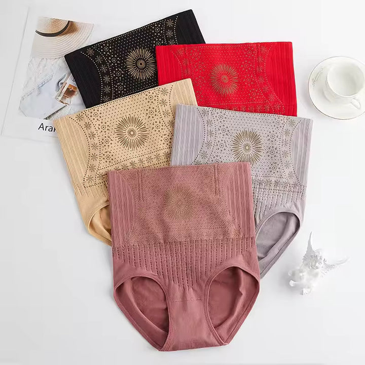 Culotte gainante femme taille haute en maille sans coutures pour l’automne