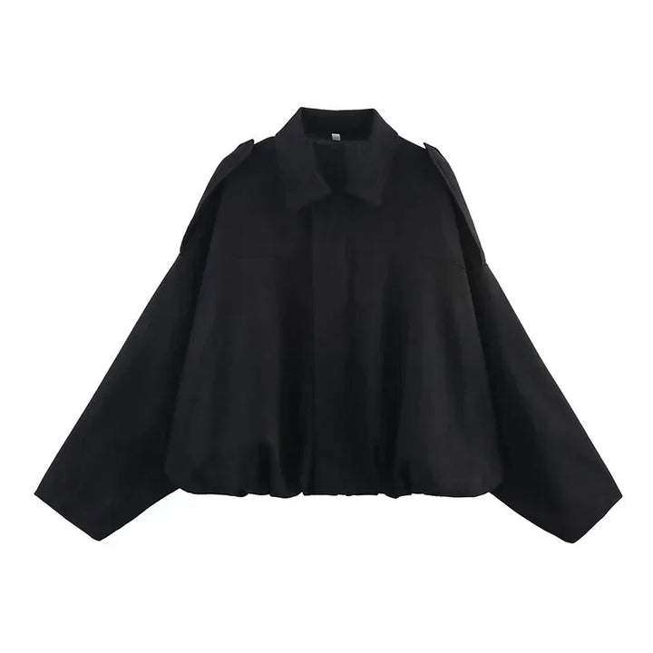 Blouson bomber femme oversize de mi-saison pour l’automne