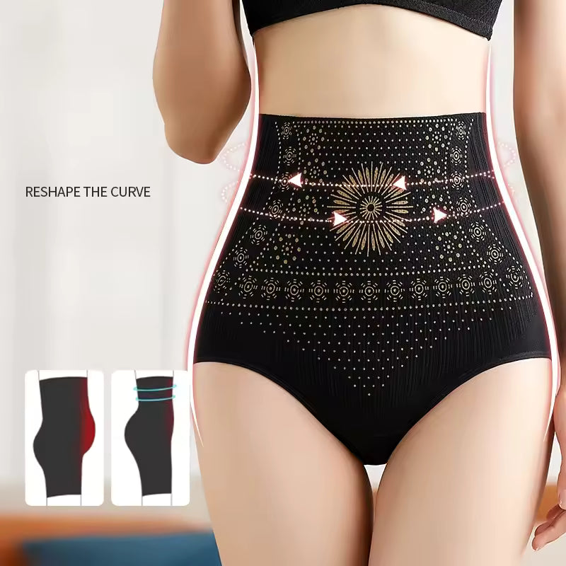 Culotte gainante femme taille haute en maille sans coutures pour l’automne
