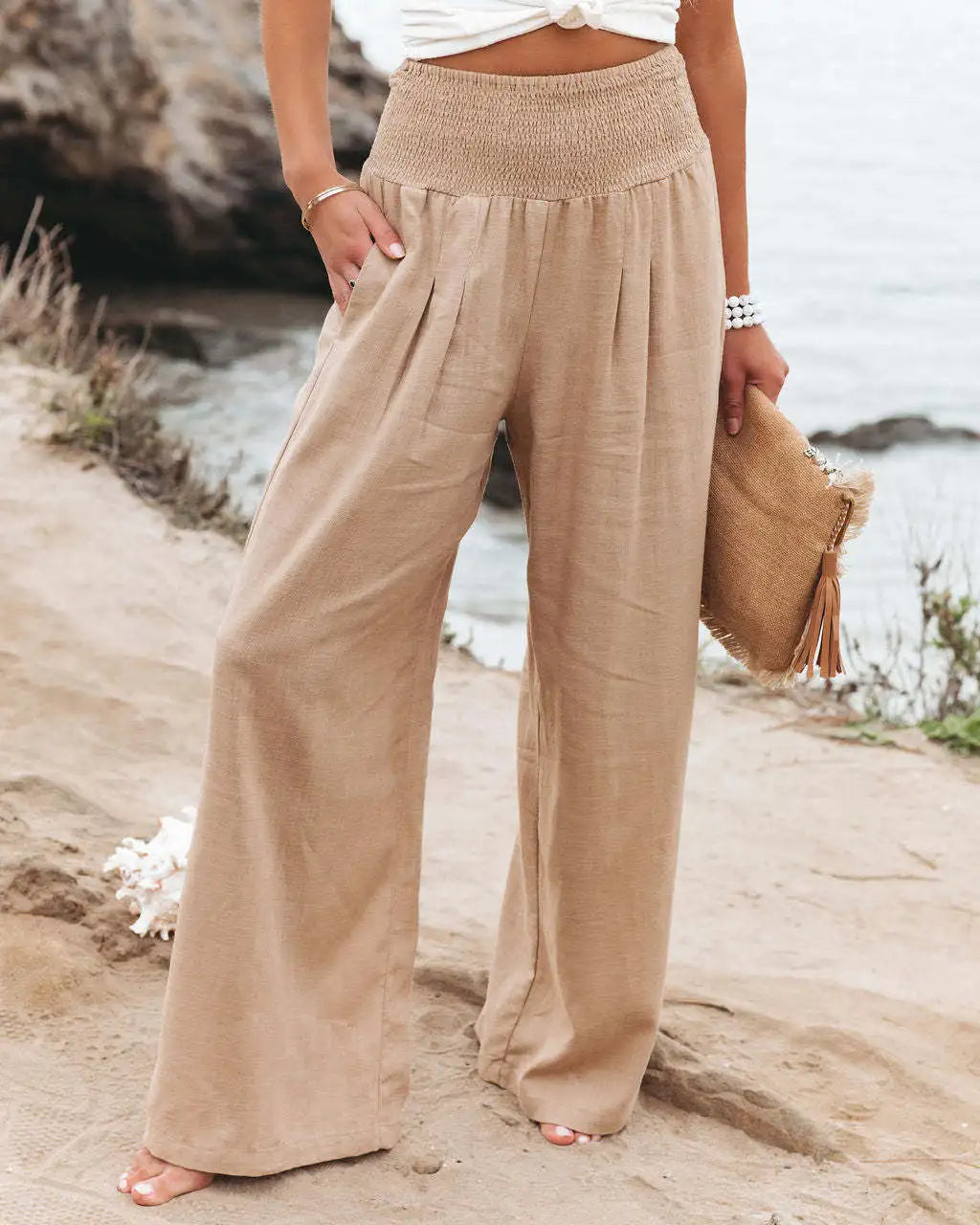 Veda - Flattering wide-leg pants for women