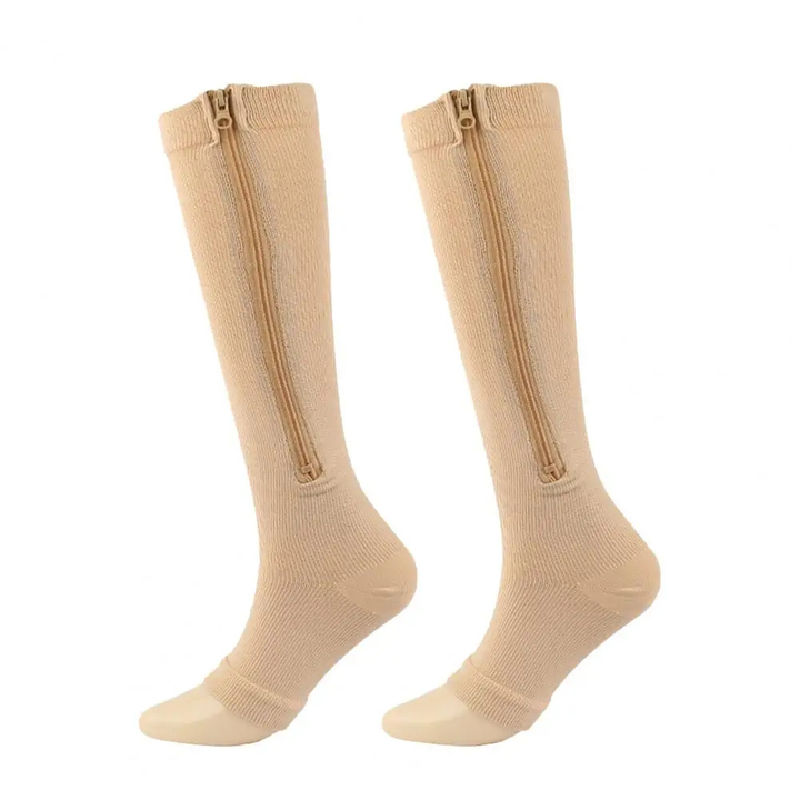 Chaussettes de compression orthopédiques avec fermeture éclair - ComfortZip