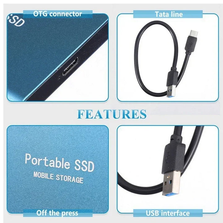 SSD Externe Ultra Rapide - SpeedDrive Pro