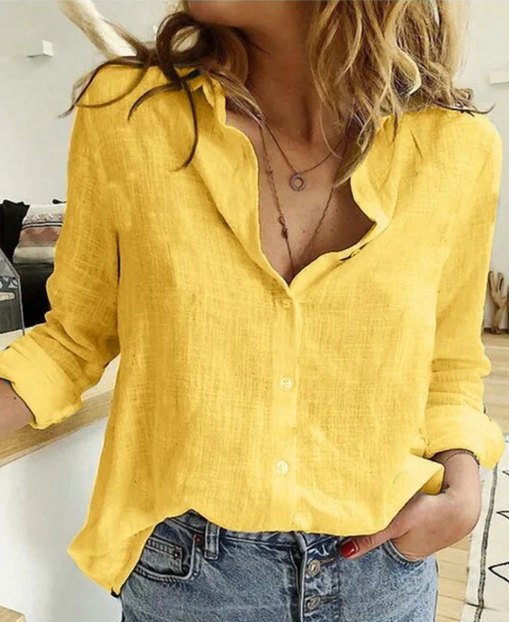 Elegant Long-Sleeve Blouse for Women - Xania for Stylish Looks