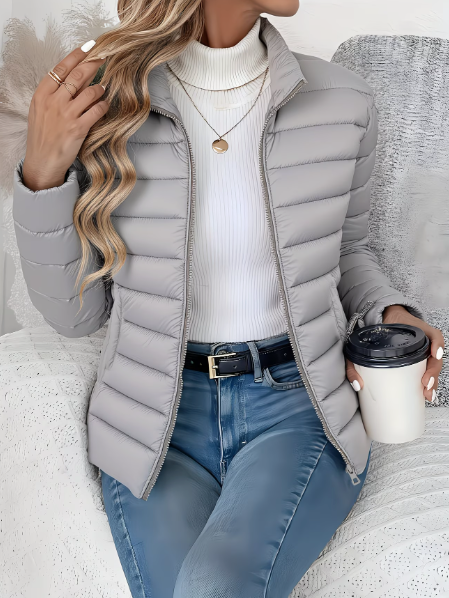 Veste féminine de transition pour l'automne, légère et décontractée, pour des tenues quotidiennes