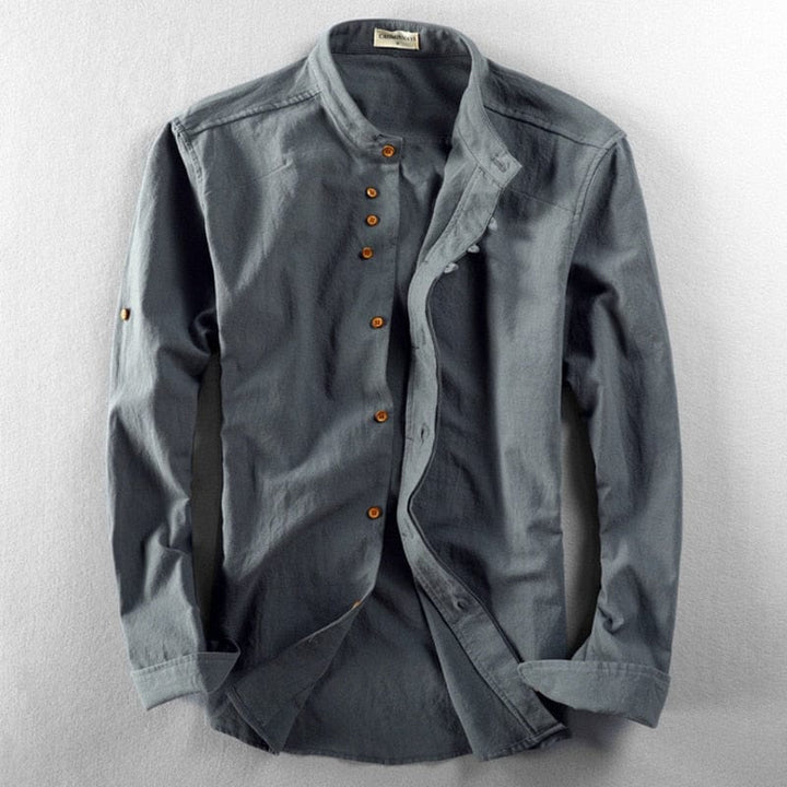 Renzo - Chemise Élégante avec Influences Japonaises pour un Look Chic