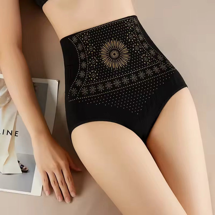 Culotte gainante femme taille haute en maille sans coutures pour l’automne
