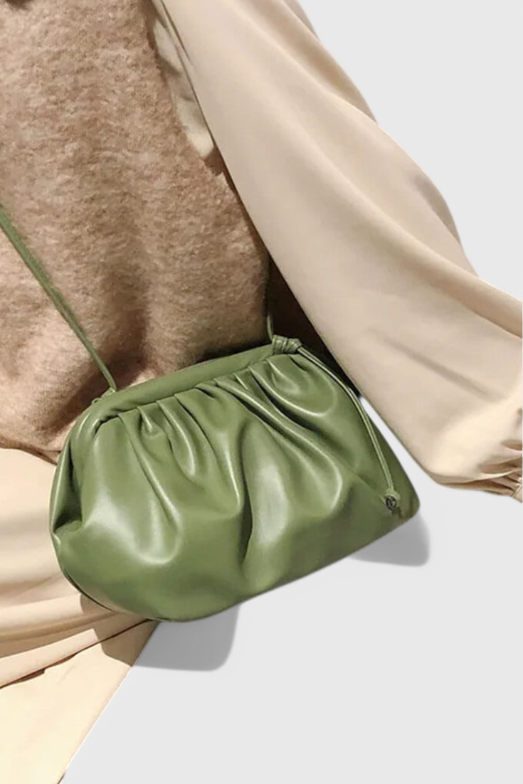 Sac besace en cuir pour femme, sac à bandoulière décontracté pour l’automne