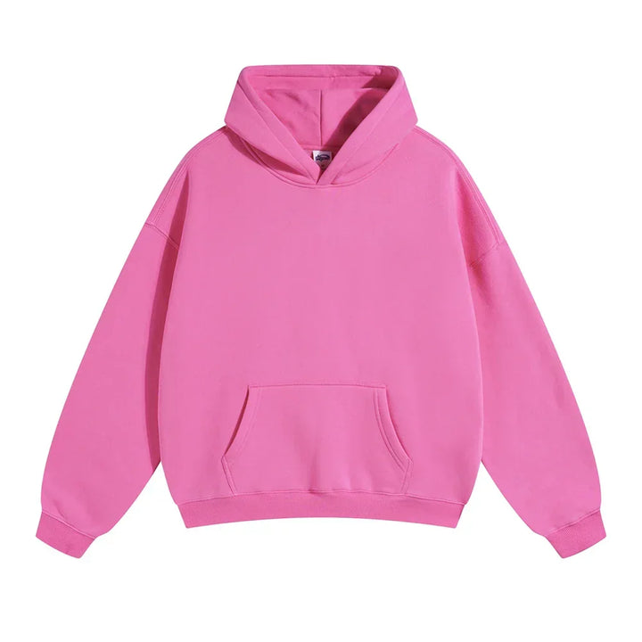 Hoodie en fleece pour homme à capuche coupe décontractée sweat chaud pour l’automne