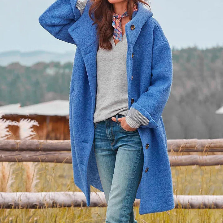 Manteau coupe-vent en coton pour femme à capuche léger veste mi-saison pour l’automne
