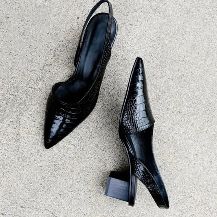 Mules à Talons Élégantes Olive Luxe - Une Élégance Chic à Votre Portée