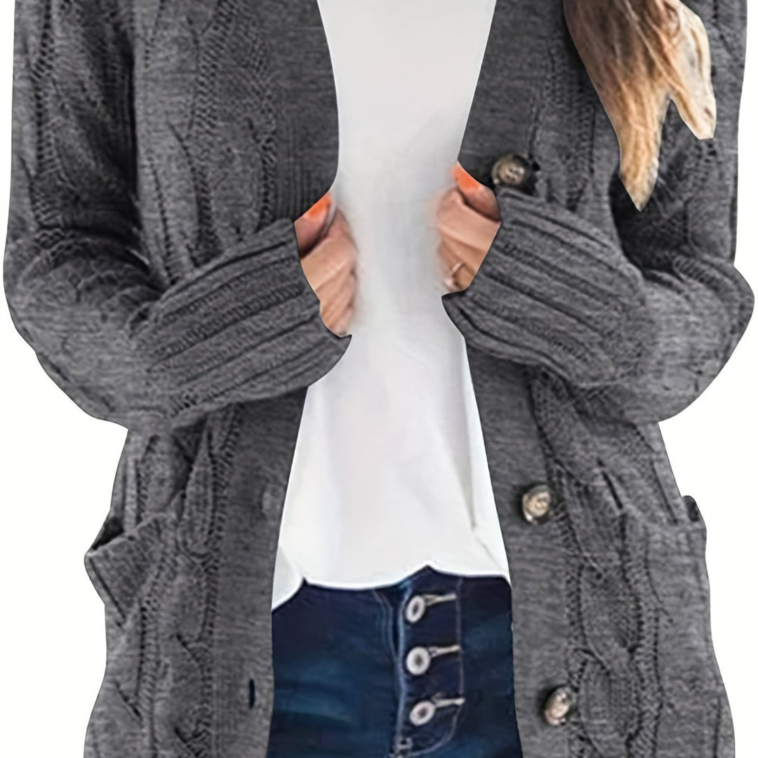 Elegant and classic knitted women’s vest for autumn