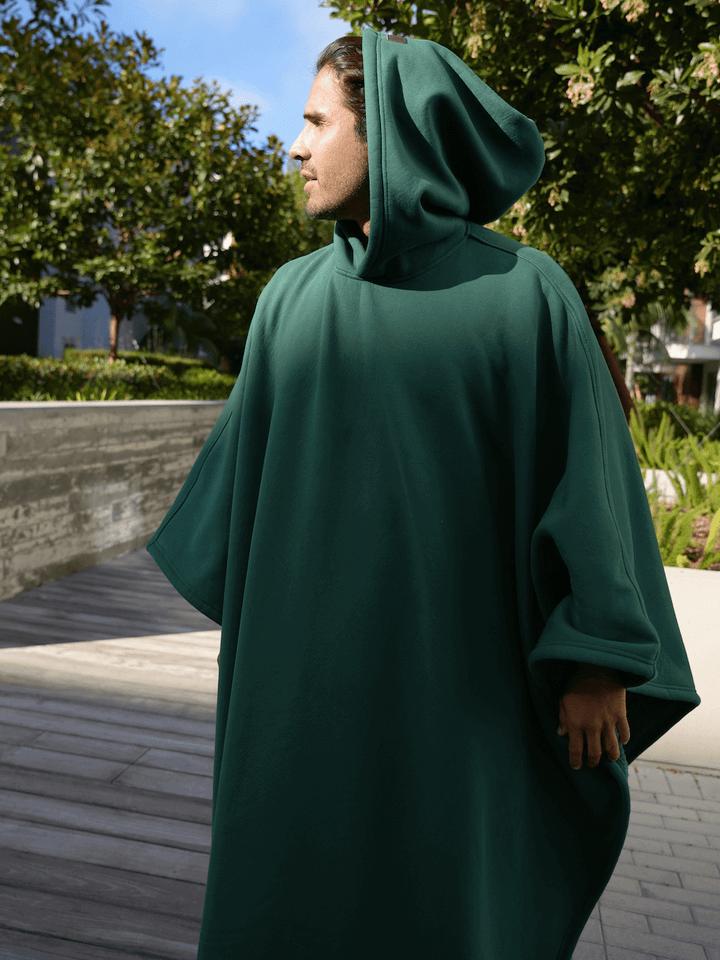 Couverture à capuche oversize pour femme, plaid portable pour la fin de l’été et l’automne