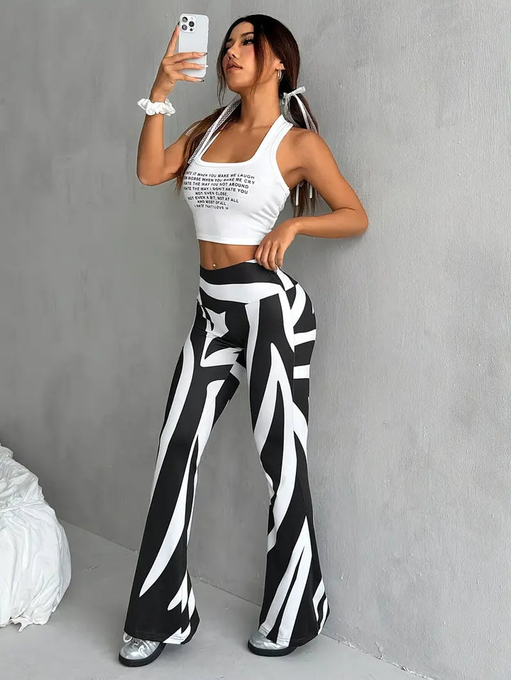 Trudy - Fashionable high-waisted pants for women