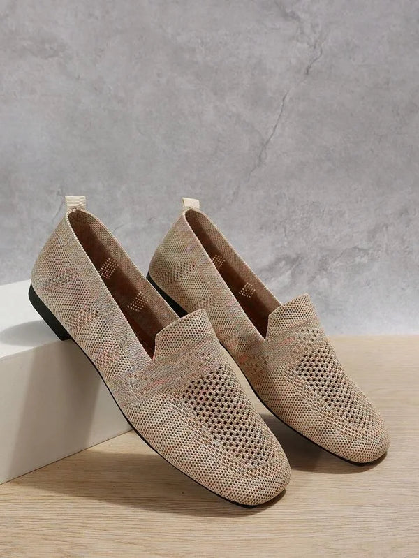 Dina - Ballerine confortable et élégante pour femmes avec semelle intérieure extra-support pour une expérience de port légère et aérée.