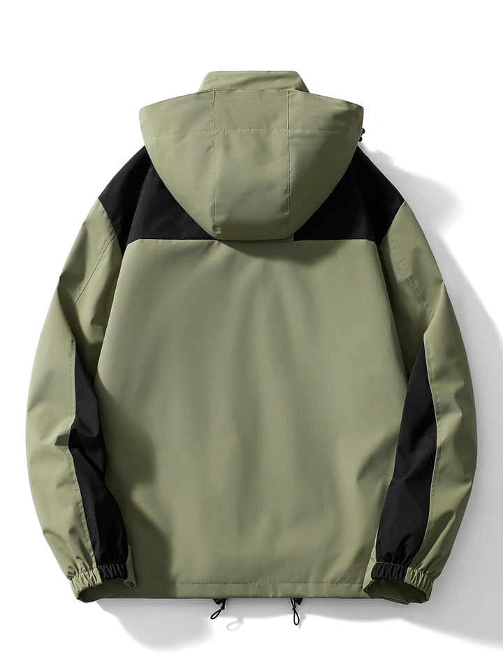 Veste de pluie 3-en-1 pour femme avec polaire à capuche, pour l’automne