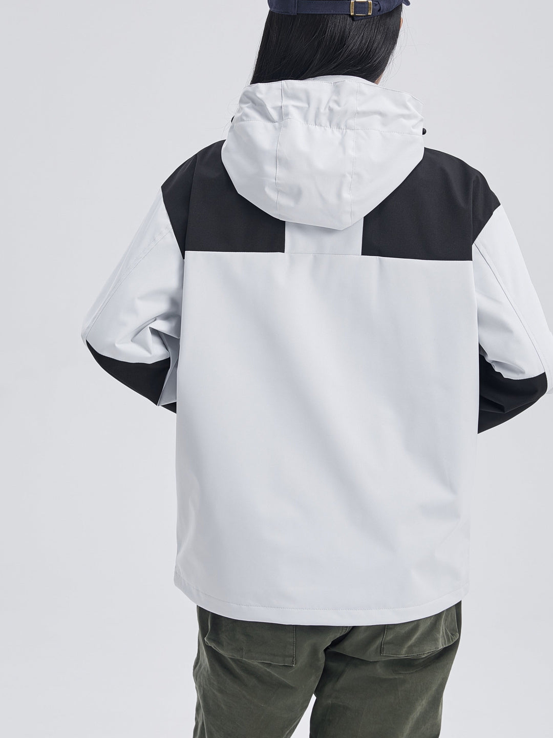 Veste de pluie 3-en-1 pour femme avec polaire à capuche, pour l’automne