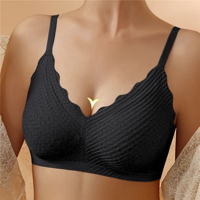 Soutien-gorge sans armatures femme en coton respirant pour l’automne usage quotidien