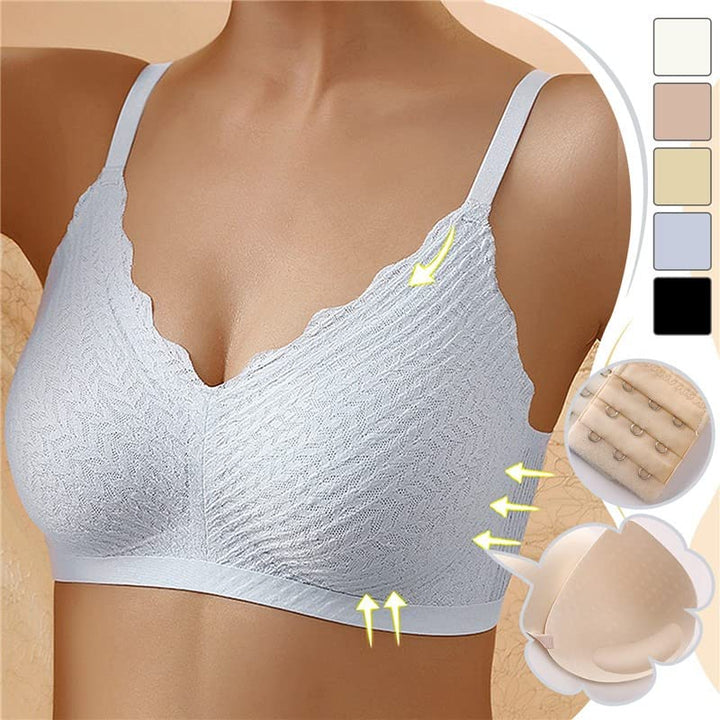 Soutien-gorge sans armatures femme en coton respirant pour l’automne usage quotidien