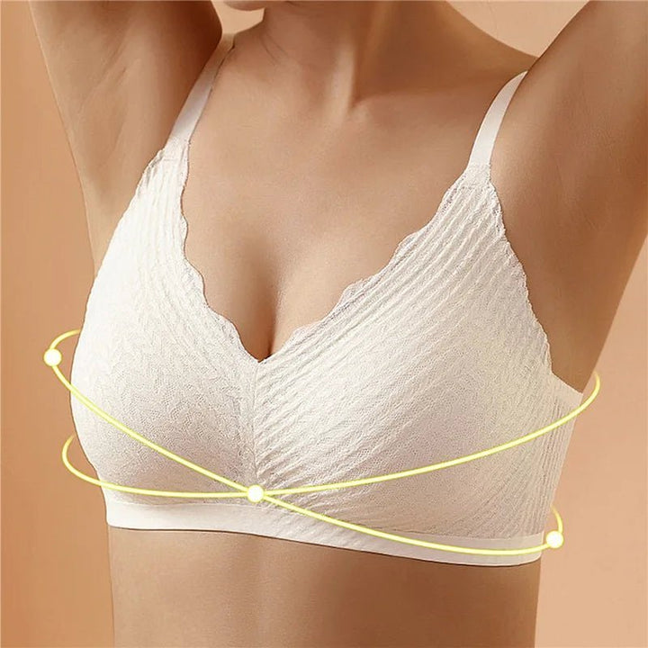 Soutien-gorge sans armatures femme en coton respirant pour l’automne usage quotidien