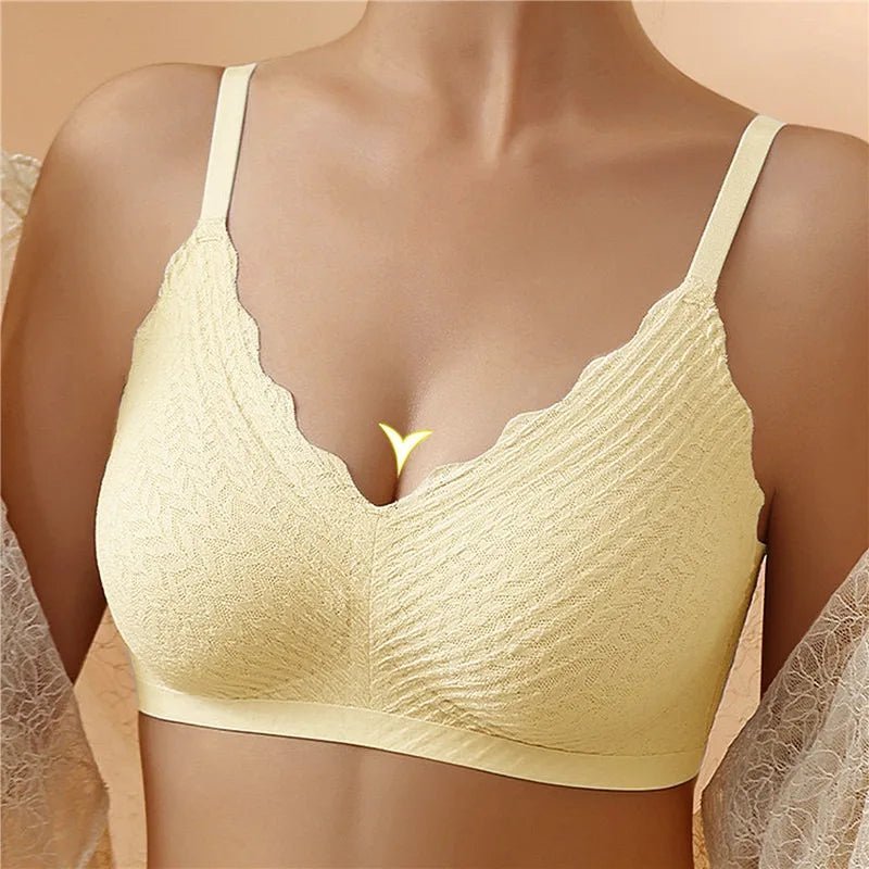 Soutien-gorge sans armatures femme en coton respirant pour l’automne usage quotidien