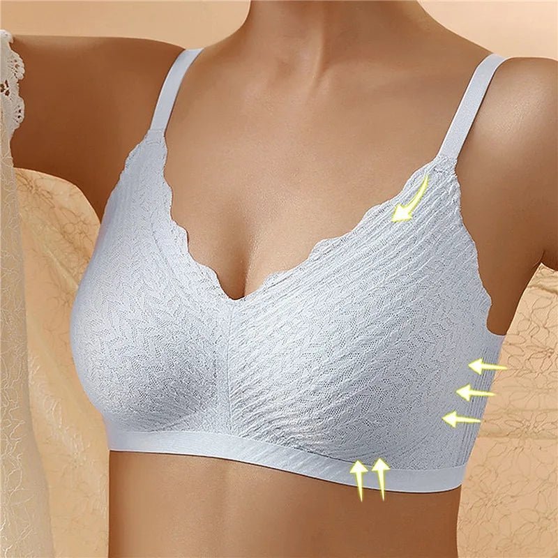 Soutien-gorge sans armatures femme en coton respirant pour l’automne usage quotidien
